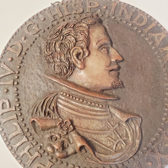 Finesse Originals  Art Sculptures Featuring Ancient Coin Philip IV D.G. - Picture 2 of 16